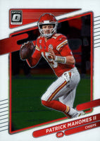 Patrick Mahomes II 2021 Panini Donruss Optic Series Mint Card #34
