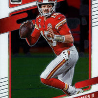 Patrick Mahomes II 2021 Panini Donruss Optic Series Mint Card #34