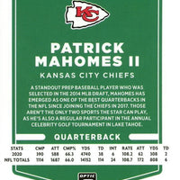 Patrick Mahomes II 2021 Panini Donruss Optic Series Mint Card #34