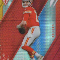 Patrick Mahomes II 2021 Panini Phoenix Fire Burst Card #57