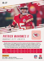 Patrick Mahomes II 2021 Panini Prestige Series Mint Card #91
