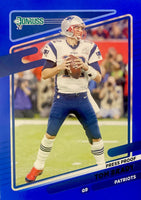 Tom Brady 2021 Donruss Football Series BLUE Press Proof Version of Card #2
