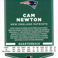 Cam Newton 2021 Donruss Series Mint Card #46 (In Patriots Uniform)