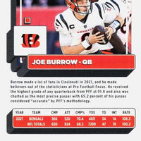 Joe Burrow 2022 Donruss Series Mint 3rd Year Card #199