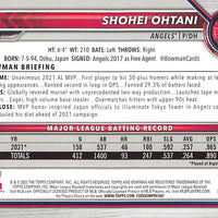 Shohei Ohtani 2022 Bowman Baseball Series Mint Card #68
