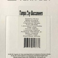 Tampa Bay Buccaneers 2022 Donruss Factory Sealed Team Set with Tom Brady and Rated Rookie Cards of Logan Haii and Rachaad White