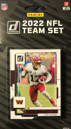 Washington Commanders 2022 Donruss Factory Sealed Team Set with 4 Rate