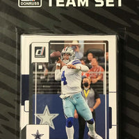 Dallas Cowboys 2022 Donruss Factory Sealed Team Set with Rated Rookie Cards of Jalen Tolbert and Sam Williams