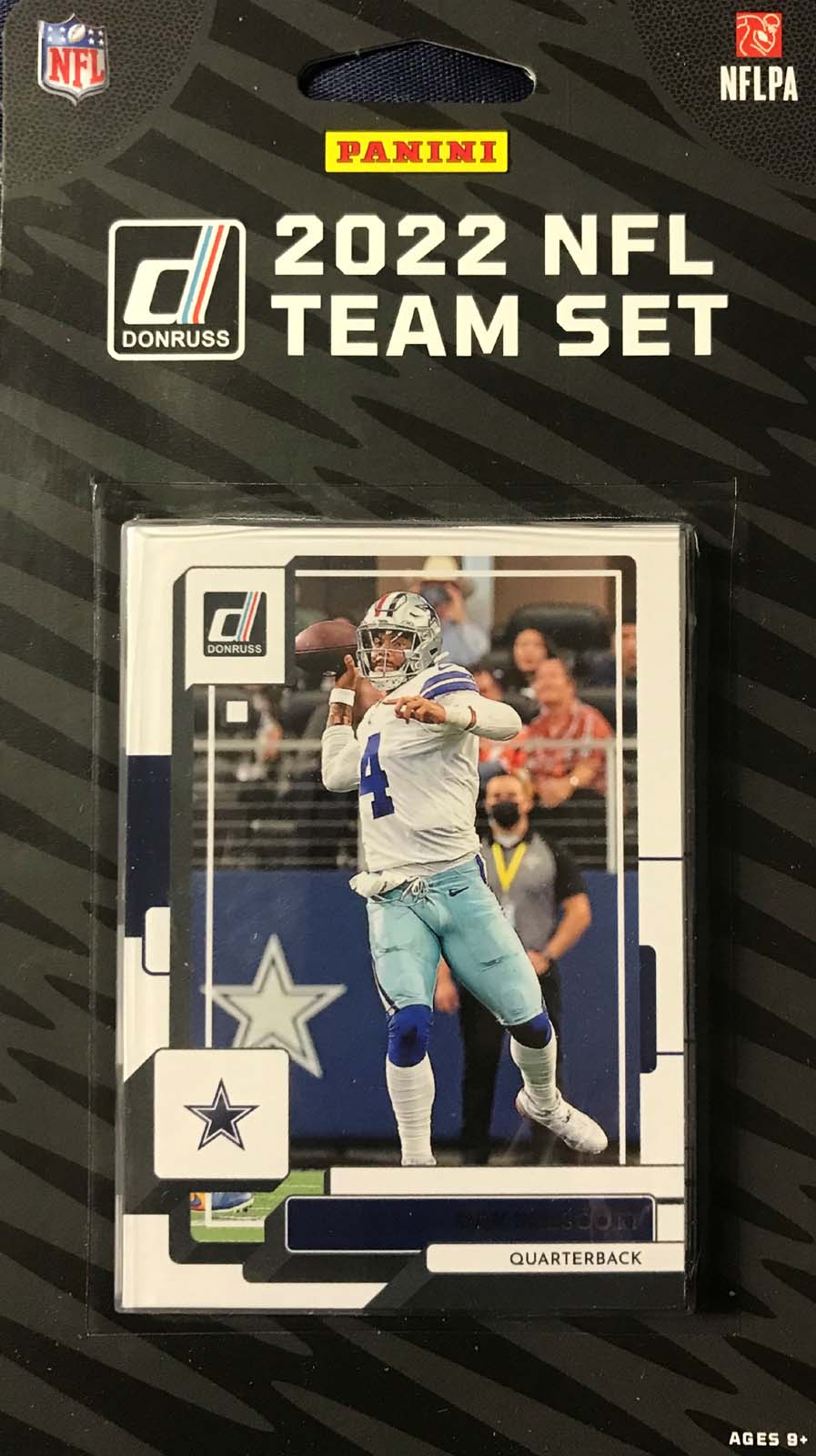 Dallas Cowboys 2022 Donruss Factory Sealed Team Set with Rated