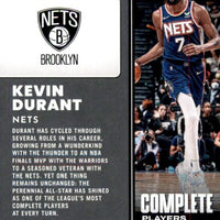 Kevin Durant 2022 2023 Panini Donruss Complete Players Series Mint Card #9