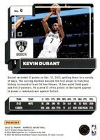 Kevin Durant 2022 2023 Panini Donruss Basketball Series Mint Card #6
