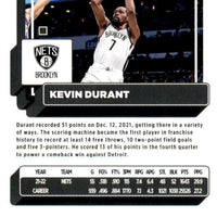 Kevin Durant 2022 2023 Panini Donruss Basketball Series Mint Card #6