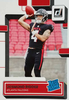 Atlanta Falcons 2022 Donruss Factory Sealed Team Set with a Rated Rook