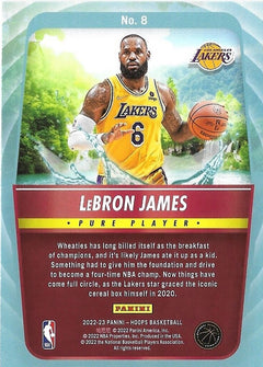 LeBron James 2021 2022 Panini Select Concourse Series Mint Card #100