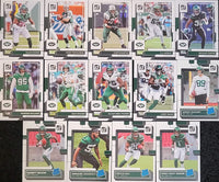 New York Jets 2022 Donruss Factory Sealed Team Set with Rated Rookie Cards of Sauce Gardner and Garrett Wilson Plus 3 Other Rookies
