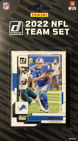 2023 Panini Score Football Detroit Lions Team Set 15 Cards W