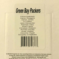Green Bay Packers 2022 Donruss Factory Sealed Team Set with Rated Rookie Cards of Christian Watson, Romeo Doubs plus 3 additional Rookies