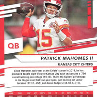 Patrick Mahomes II 2022 Panini Prestige Xtra Points Diamond Series Mint Card #141