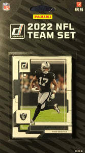 Las Vegas Raiders 2022 Donruss Factory Sealed Team Set with a Rated Rookie Card of Zamir White