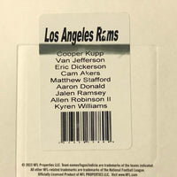 Los Angeles Rams 2022 Donruss Factory Sealed Team Set with a Rated Rookie Card of Kyren Williams