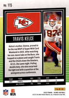 Travis Kelce 2022 Score Football Series Mint Card #115
