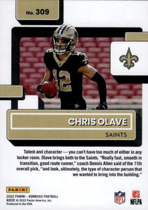 New Orleans Saints 2022 Donruss Factory Sealed Team Set with Rated Rookie Cards of Chris Olave and Alontae Taylor
