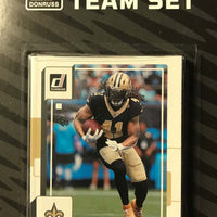 New Orleans Saints 2022 Donruss Factory Sealed Team Set with Rated Rookie Cards of Chris Olave and Alontae Taylor