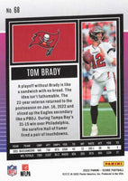 Tom Brady 2022 Score Football Series Mint Card #68
