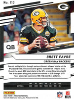 Brett Favre 2022 Prestige Series Mint Card #113
