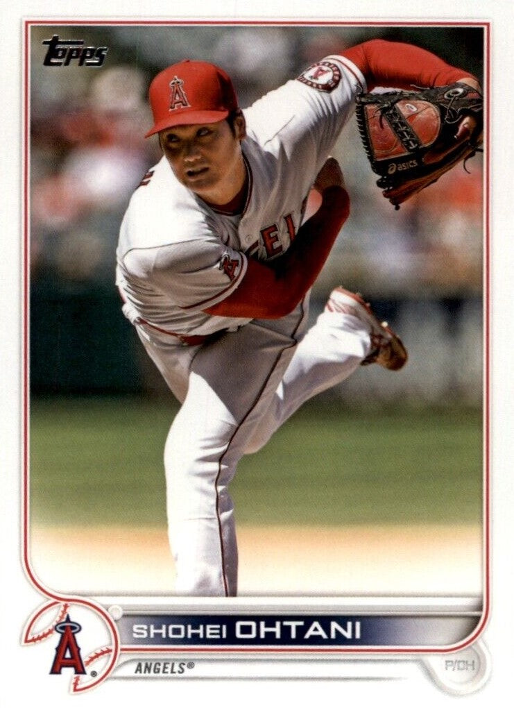 Shohei Ohtani 2022 Topps Baseball Series Mint Card #660 picturing him