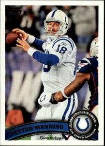 Peyton Manning 2011 Topps Series Mint Card #300