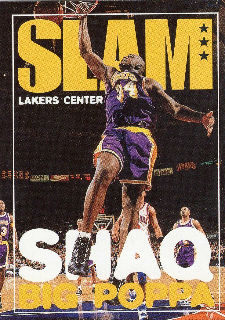 Shaquille O'Neal 1996 1997 Skybox Slam Shaq Big Poppa Series Mint Card #324