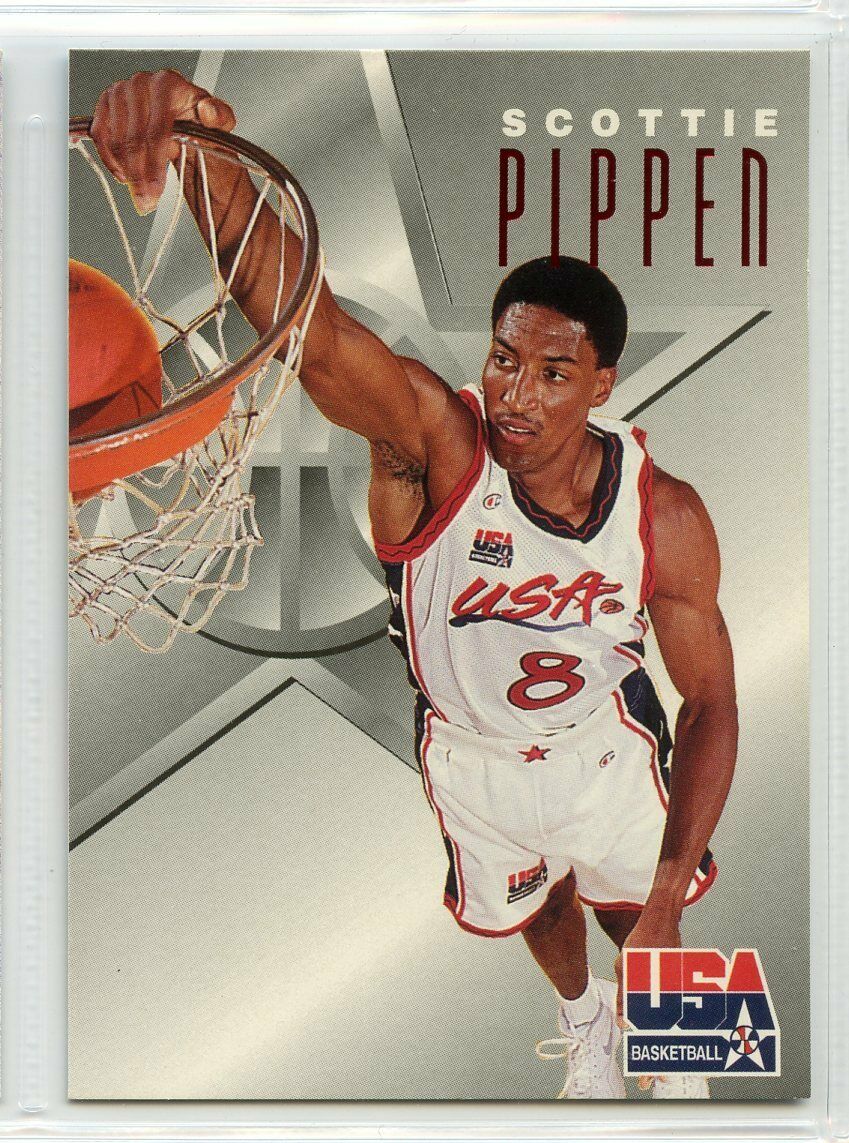 Scottie Pippen 1996 1997 Skybox USA Texaco Series Mint Card #8