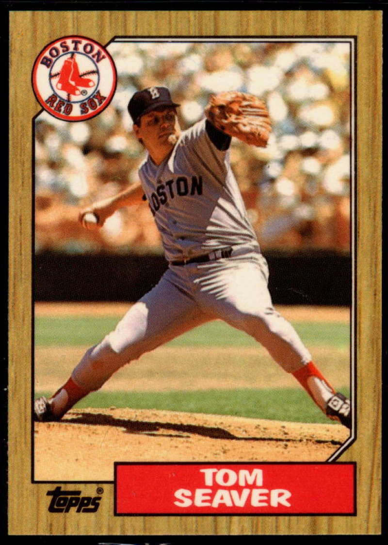  1987 Topps # 425 Tom Seaver Boston Red Sox (Baseball