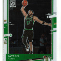 Jayson Tatum 2020 2021 Panini Donruss Optic Series Mint Card #77