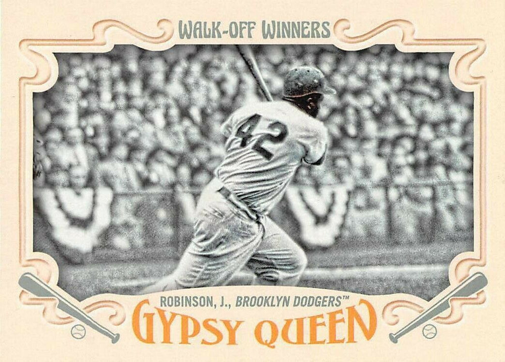 Jackie Robinson 2016 Topps Gypsy Queen Walk Off Winners Series Mint Card #GWO-4