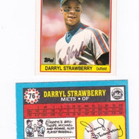Darryl Strawberry 1988 Topps UK Mini Series Mint Card #76