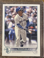 Julio Rodriguez 2022 Topps Update Series Mint Rookie Card #US44
