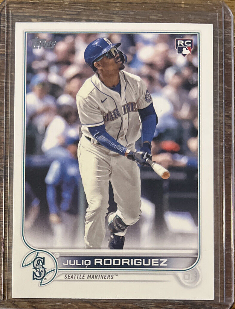 Julio Rodriguez 2022 Topps Update Series Mint Rookie Card #US44