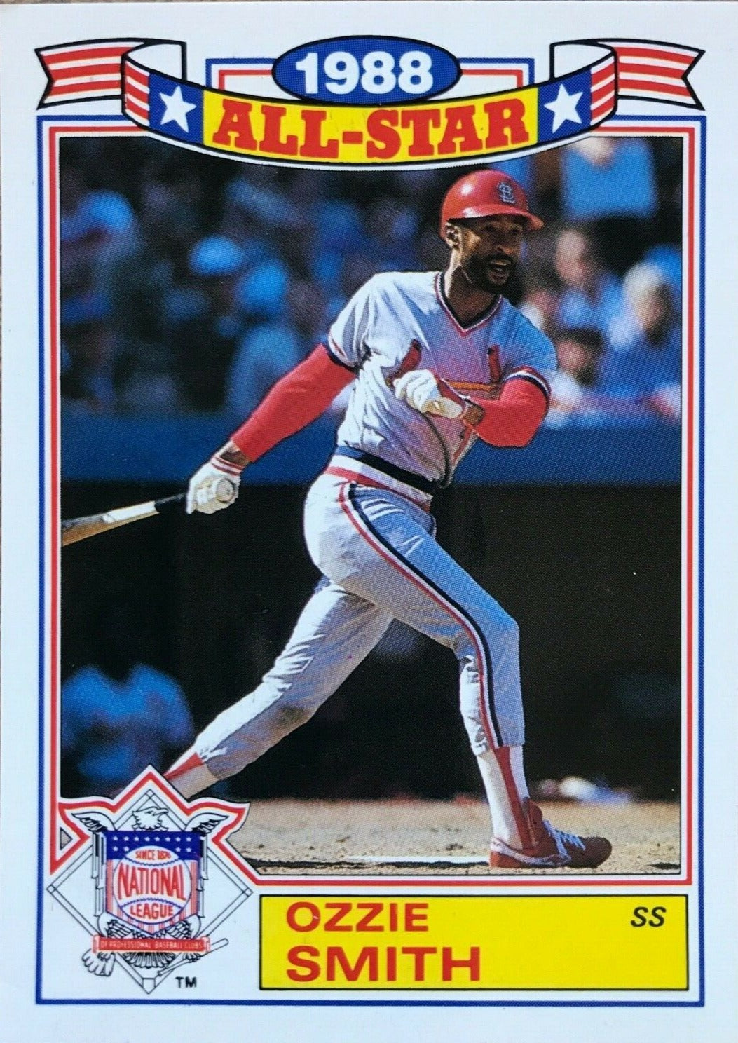Ozzie Smith 1989 Topps 1988 All Star Game Commemorative Series Mint Card #16