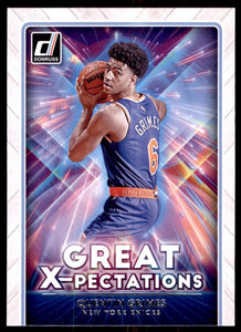 Quentin Grimes 2021 2022 Panini Donruss Great X-Pectations Series Mint Rookie Card #13