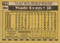 Wade Boggs 1990 O-Pee-Chee Series Mint Card #760
