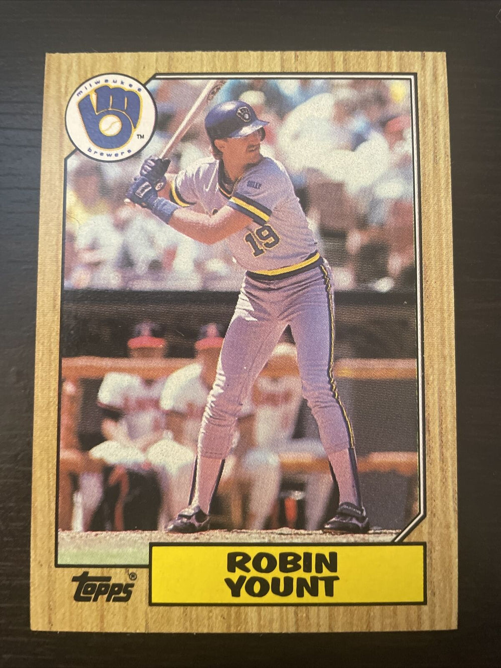 Robin Yount 1987 Topps Series Mint Card #773