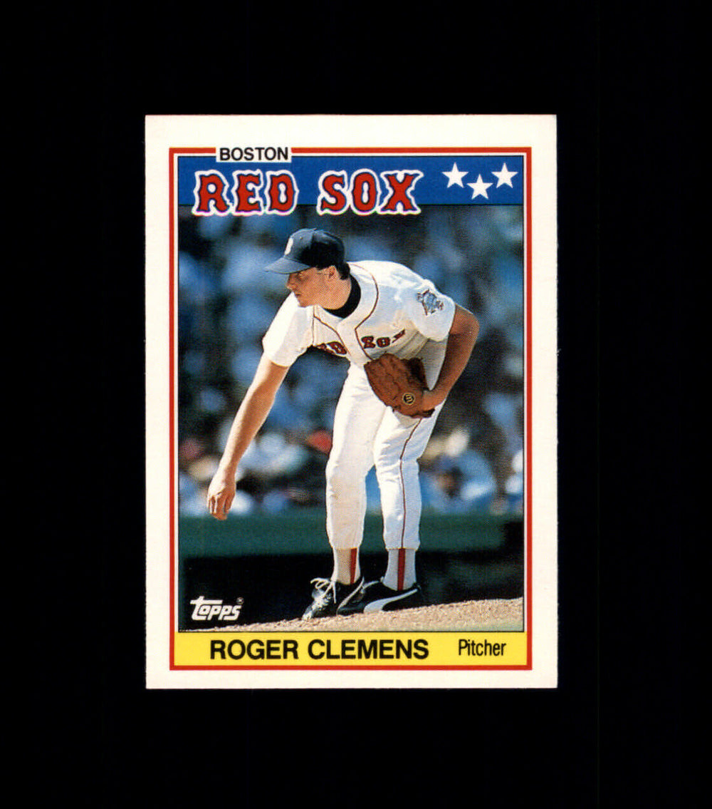 Roger Clemens 1988 Topps UK Mini Series Mint Card #15