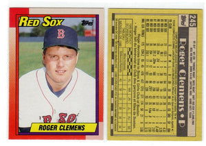 Roger Clemens 1990 O Pee Chee  Series Mint Card #245