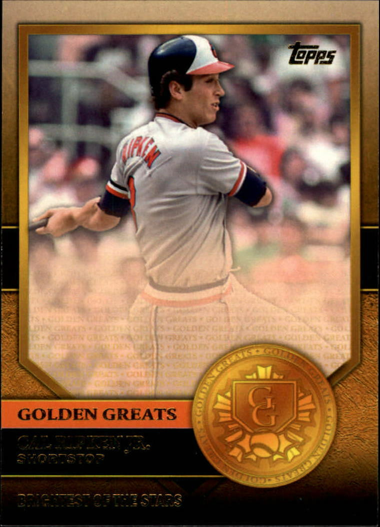 Cal Ripken Jr. 2012 Topps Golden Greats Series Mint Card #GG41