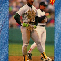 Rickey Henderson 1991 Classic Blue Series Mint Card #T72