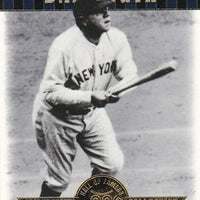 Babe Ruth 2001 Upper Deck Cooperstown Collection Series Mint Card #50