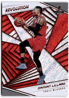 Damian Lillard 2018 2019 Panini Revolution Series Mint Card #85
