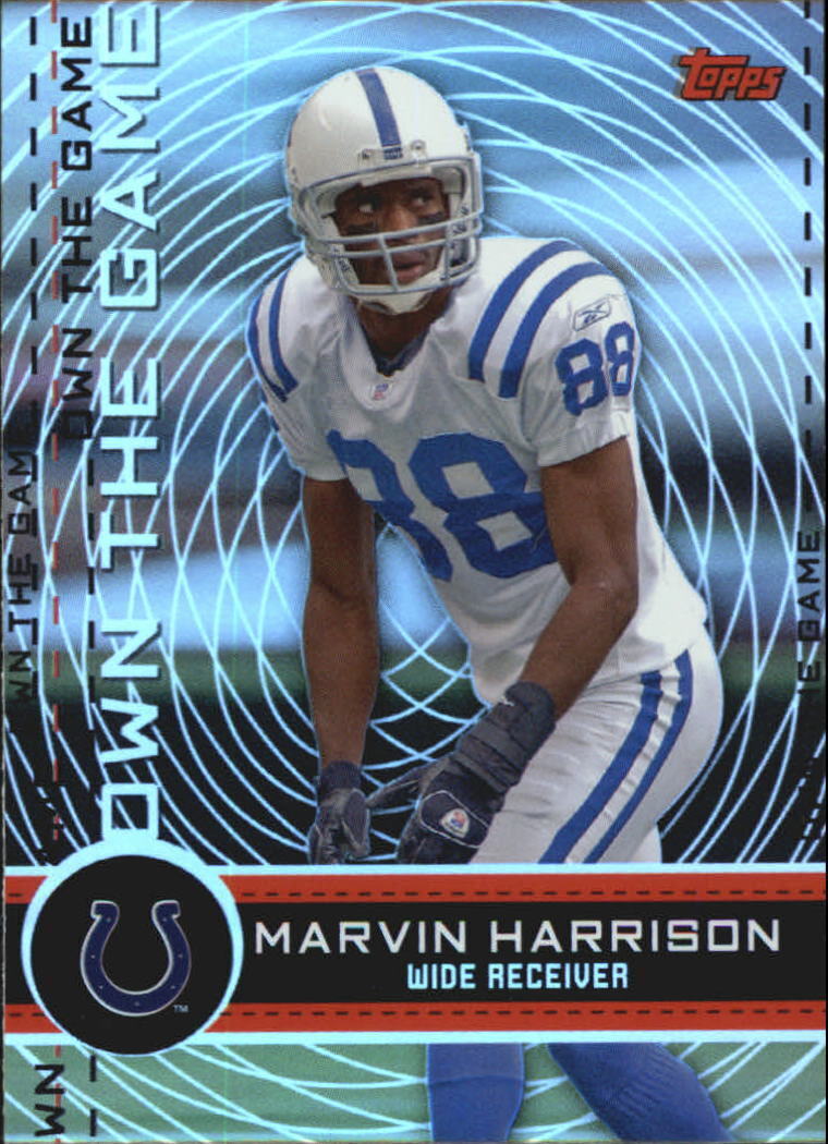 Marvin Harrison 2007 Topps Own The Game Series Mint Card #OTG-MH